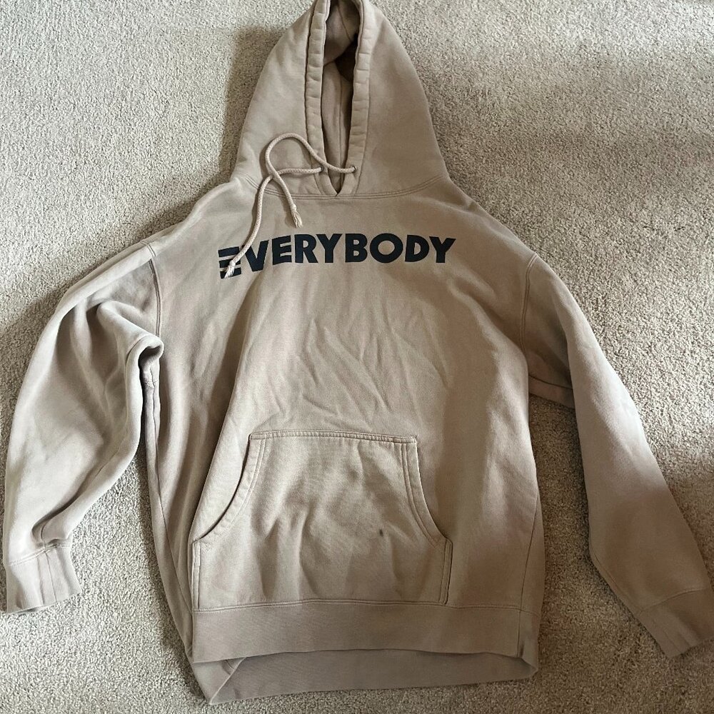 Vintage Logic 'Everybody' 2017 Tour Hoodie – Men's Medium, Beige